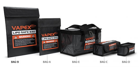 Charging Bag-B Li-Po Negru pentru dronă 29.5x23cm