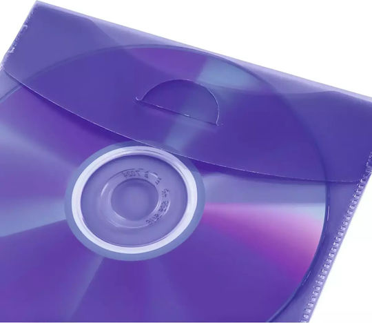 HAMA Ärmel Cd für 1 Disk mit Transparentem Gesicht in verschiedenen Farben 1Stück