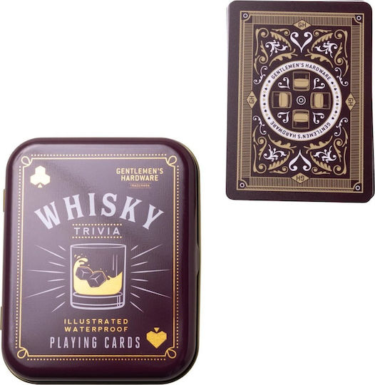Gentlemen's Hardware Whisky Συλλεκτική Τράπουλα Πλαστική
