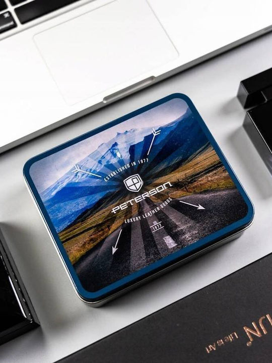 Portofel bărbătesc cu RFID Negru