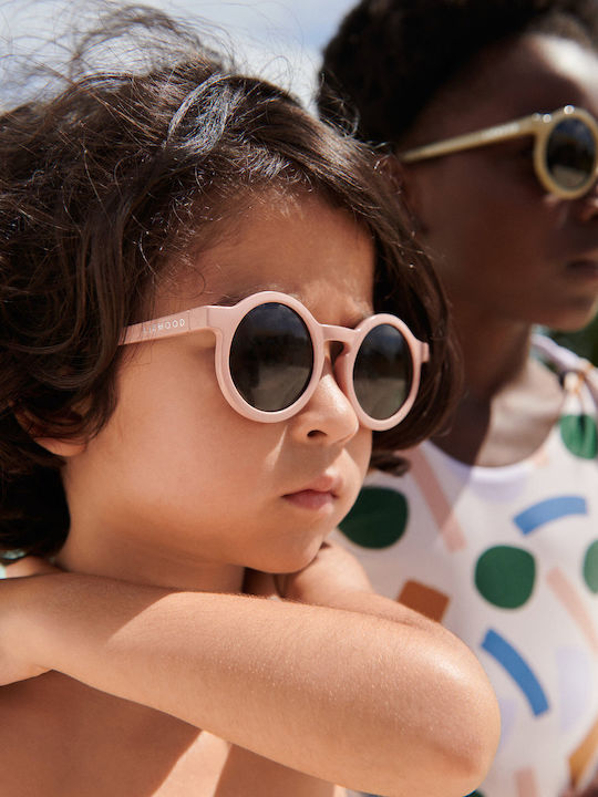 Liewood Στρογγυλά Παιδικά Γυαλιά Ηλίου με Polarized Φακό Μπλε για 1-3 Ετών