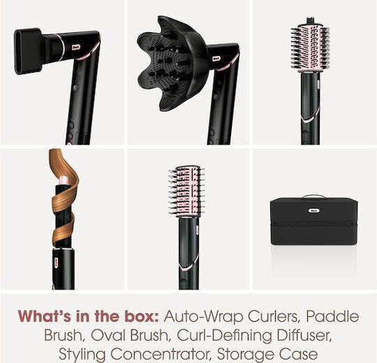 Shark FlexStyle 5-in-1 Ceramic Electric Brush with Air for Straightening and Curls 1650W