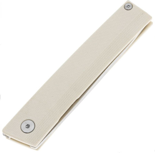 Cuțit pliabil Srm 401l-gt mâner G10 oțel 10cr15mov