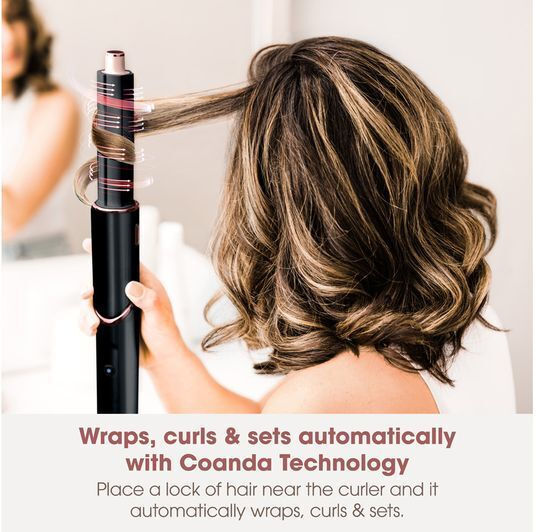 Shark FlexStyle 5-in-1 Ceramic Electric Brush with Air for Straightening and Curls 1650W