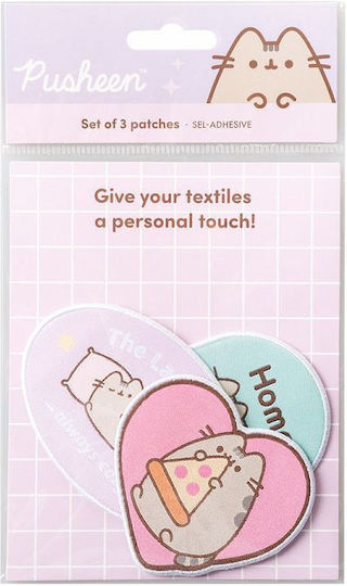 Σετ 3 Ραφτά Patches Pusheen