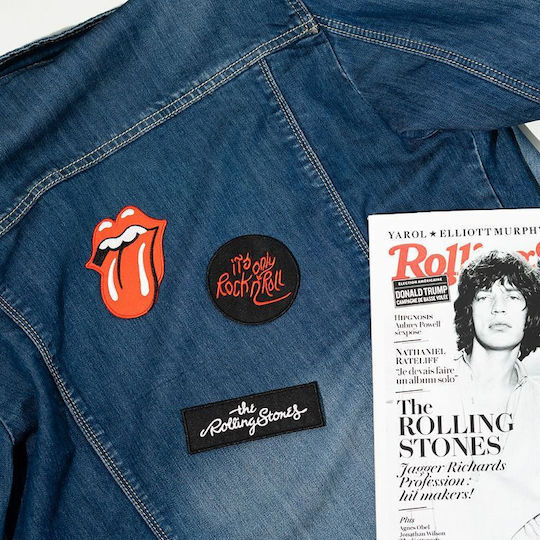 Σετ 3 Ραφτά Patches Rolling Stones