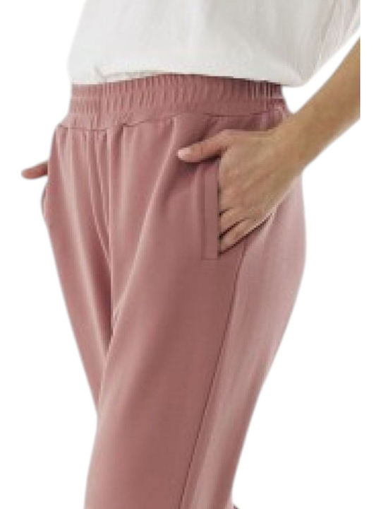 Women's Fabric Trousers Mauve