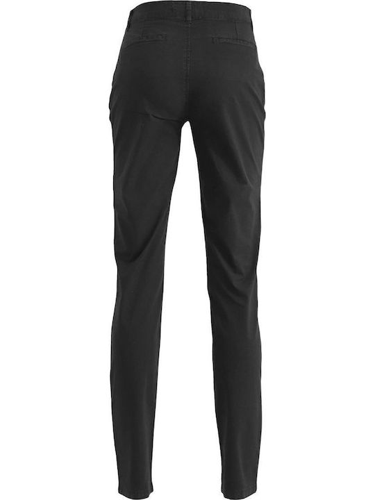 Dama Pantaloni Chino Black