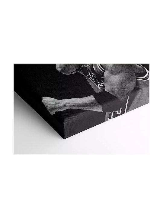 Πίνακας Καμβά Michael Jordan Black White Knv1067 45cm X 65cm
