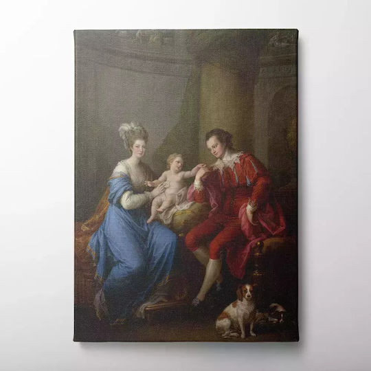 Με Οικογενειακό Πορτραίτο σε Καμβά 95x130 cm