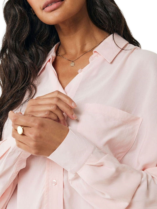 Women's Long Sleeve Shirt Light Coral