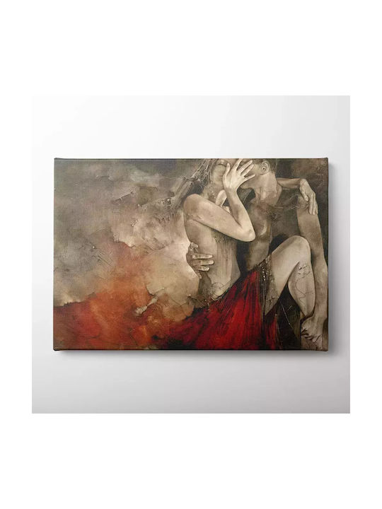 Πίνακας Καμβά Ζευγάρι Knv540 45cm X 65cm
