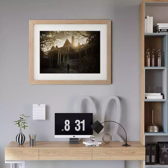 Gaming Poster Resident Evil 7 Gm055 21cm X 30cm Μαύρο Ξύλινο Κάδρο