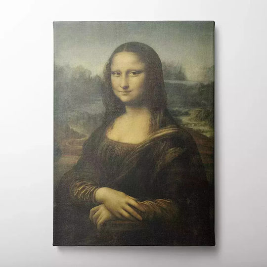 Tablou Copie după Da Vinci pe Pânză 30x40cm