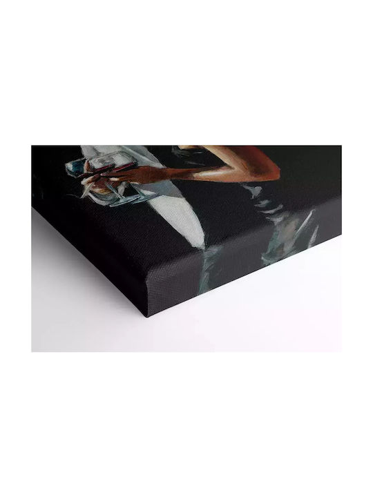 Με Ζευγάρι Πίνακας σε Καμβά 65x95cm