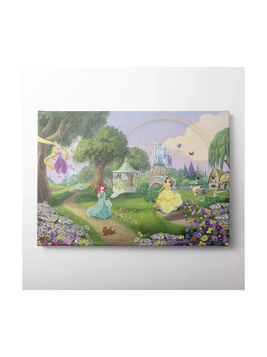 Παιδικός Πίνακας Πριγκίπισσες Disney 80x120εκ.