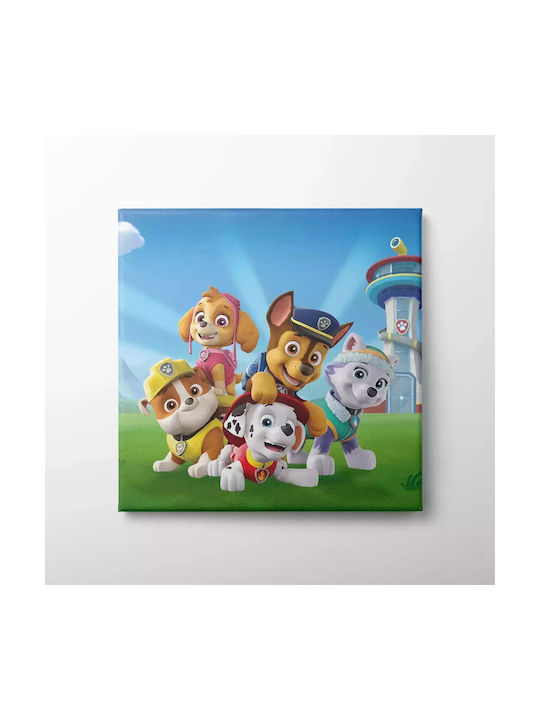 Παιδικός Πίνακας Paw Patrol 95x95εκ.