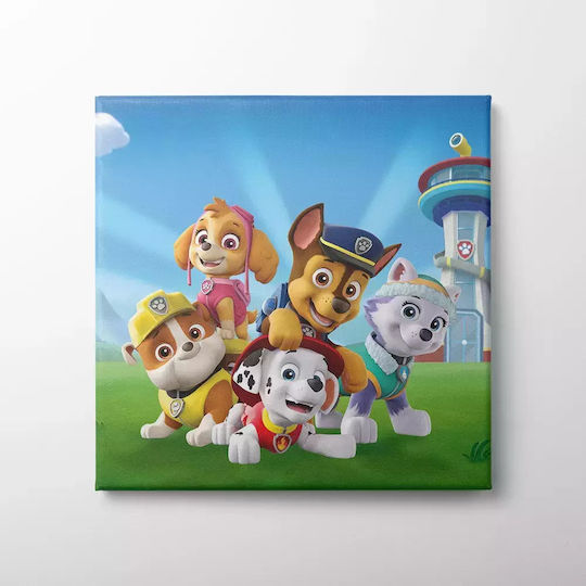 Kids Wall Art Paw Patrol 95x95cm