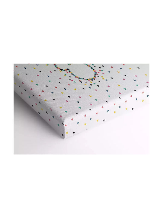 Παιδικός Πίνακας Mickey σε Καμβά 80x120εκ.