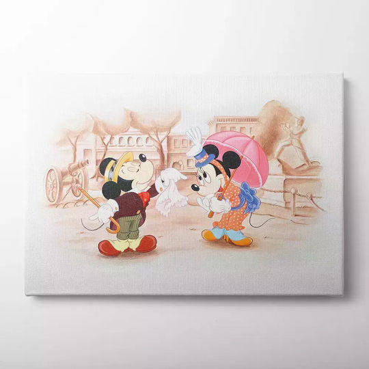 Παιδικός Πίνακας Mickey & Minnie 45x65εκ.