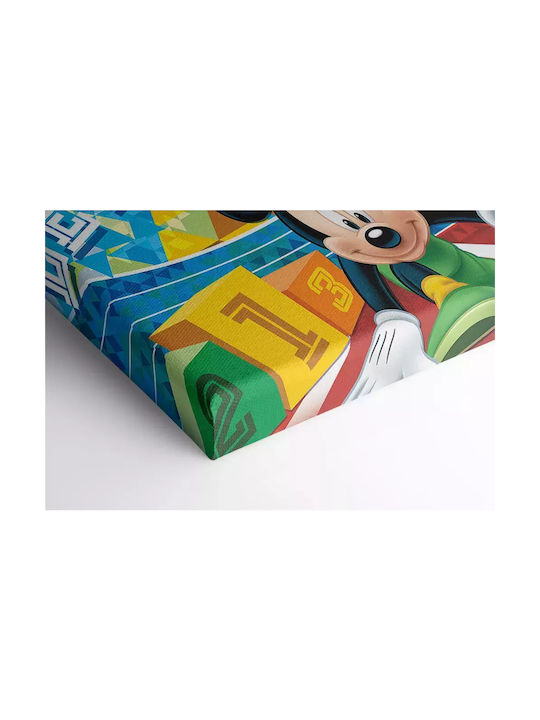Kids Canvas Wall Painting Mickey 80x120cm