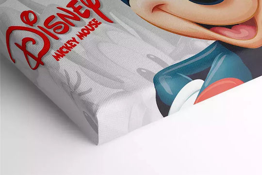 Παιδικός Πίνακας Mickey σε Καμβά 65x95εκ.