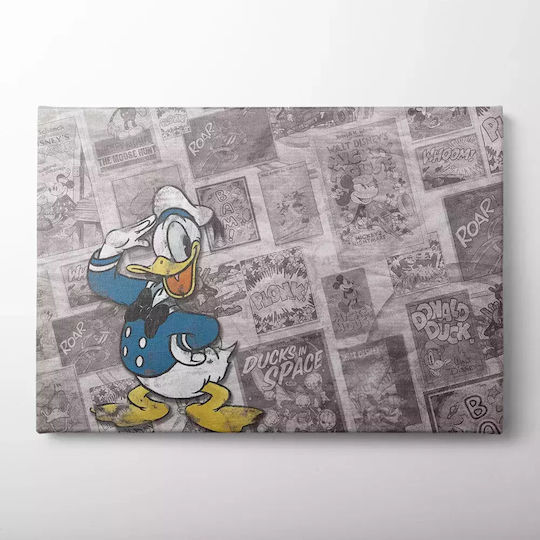 Παιδικός Πίνακας Donald Duck 65x95εκ.