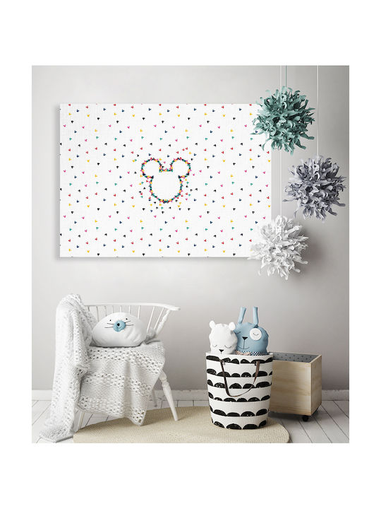 Kids Canvas Wall Painting Mickey 45x65cm