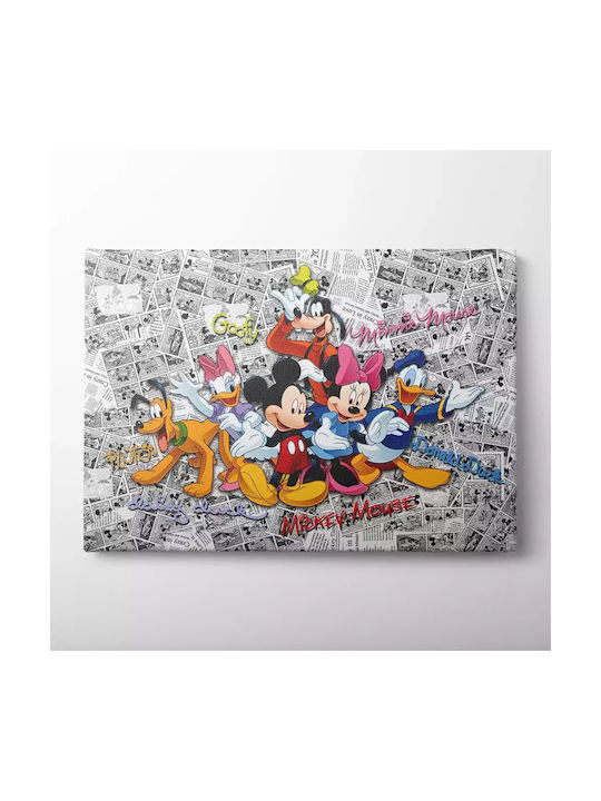 Παιδικός Πίνακας Mickey & Friends 45x65εκ.