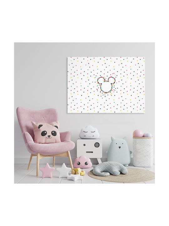 Kids Canvas Wall Painting Mickey 45x65cm