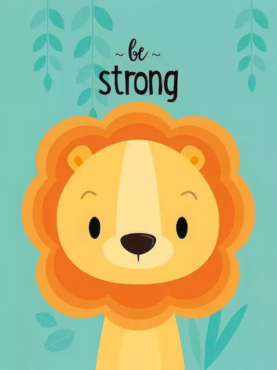Παιδικό Κάδρο Be Strong 32x23εκ.