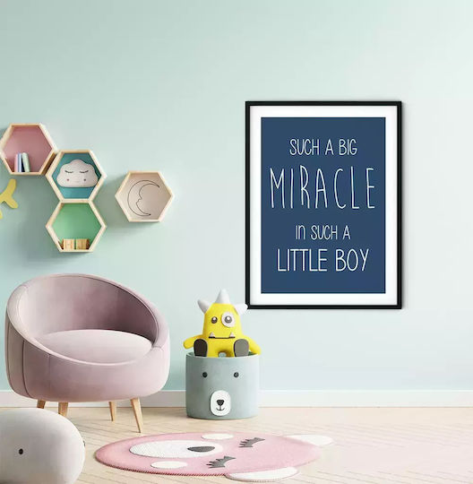 Kids Framed Plastic Wall Painting Miracle 21x30cm