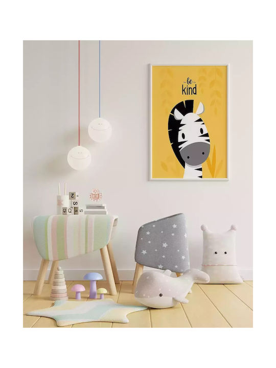 Детска Рамка Be Kind с Бяла Рамка от Пластмаса 21x30бр