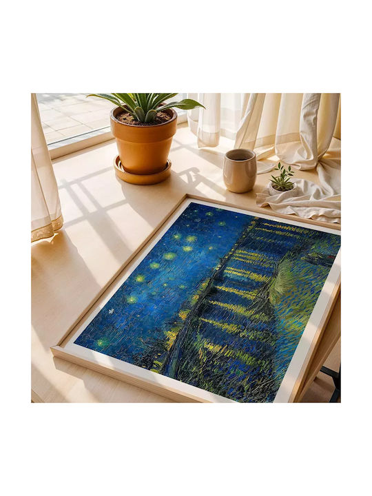 Poster Van Gogh Starry Night Over Rhone Art106 30cm X 40cm