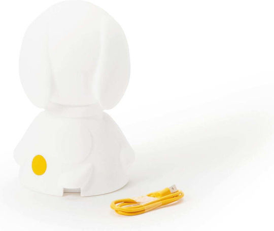 Mr Maria Nachtlicht für das Kinderzimmer LED Snoopy Batterien Weiß