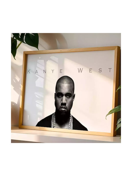 Poster Muzical Kanye West Ms025 40cm X 50cm