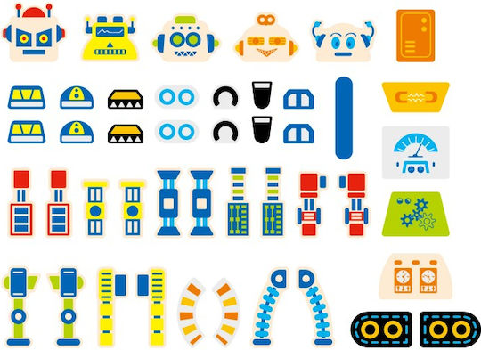 Viga Toys Παιχνίδι Κατασκευών Ξύλινo για Παιδιά 3+ Ετών