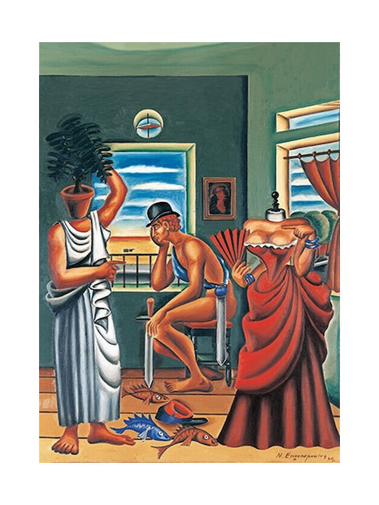 Walls Афиш "o Еρмής в очакване", 1939 20x30см