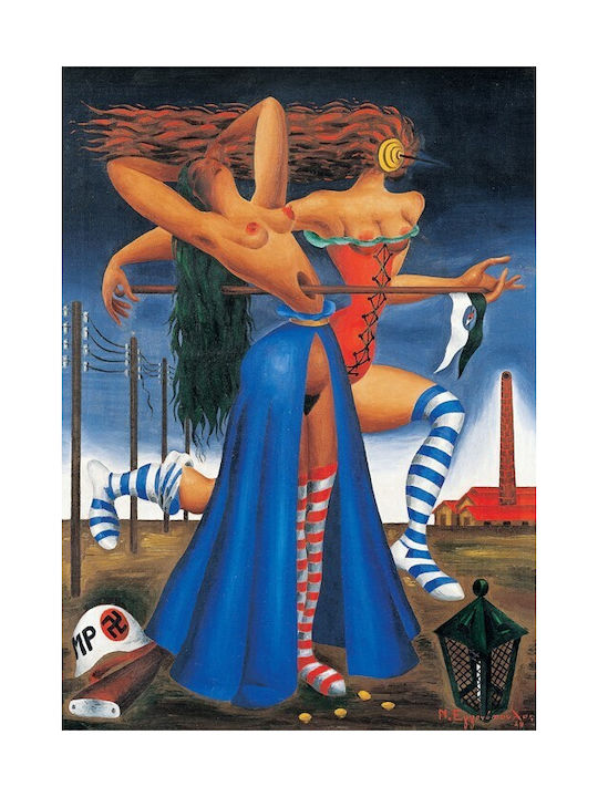 Walls Afiș "Războiul Civil", 1948 70x100cm
