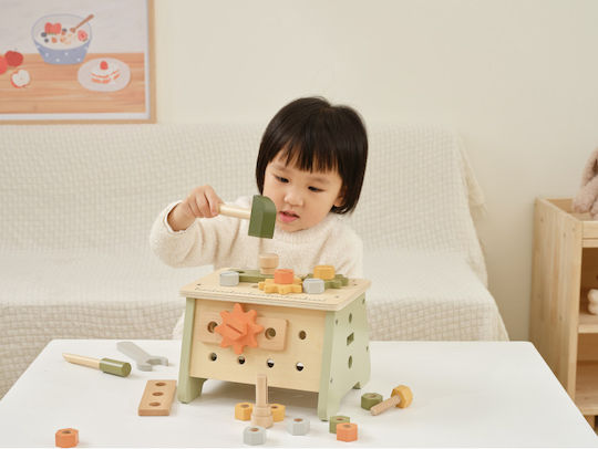 Viga Toys Παιδικός Πάγκος από Ξύλο για 3+ Ετών 30τμχ