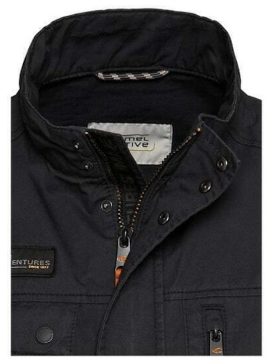 Sleeveless Jacket Blue
