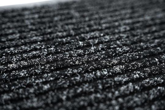 Sdim Fußmatte Teppich mit rutschfester Unterlage Everton 007 Anthracite 60x80cm