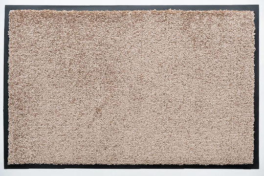 Sdim Fußmatte Teppich mit rutschfester Unterlage Memphis 093 Brown 60x80cm