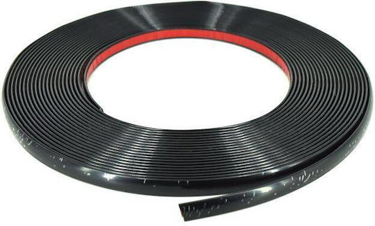 Selbstklebende Ornamentrolle 12mm x 15m glänzend schwarz