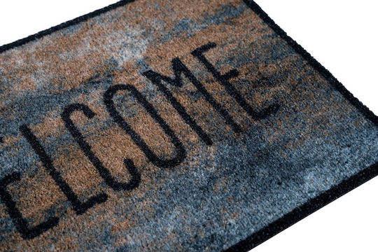 Sdim Entrance Mat Carpet with Anti-slip Backing 005 Stone Welcome 50x75cm Thickness 7mm