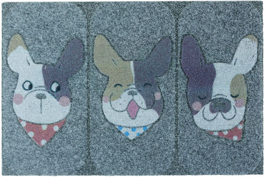 San Lorentzo Doormat Dogwink Gray 40x60cm 1800202G Gray