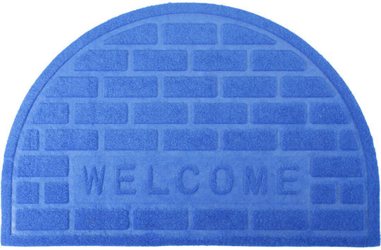 San Lorentzo Covor de Intrare Mochetă Wall Welcome Albastru 40x60buc