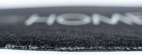 Sdim Fußmatte Oval Teppich mit rutschfester Unterlage 003 Schwarz 50x75cm