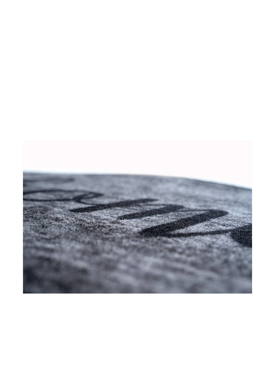 Sdim Entrance Mat Oval Carpet with Anti-slip Backing Prestige 005 Home Black / Grey 50x75cm