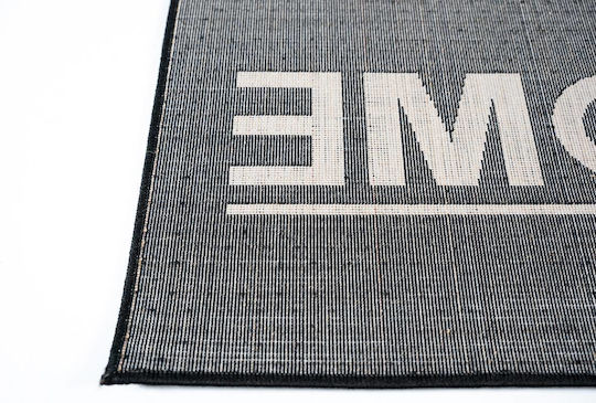 Sdim Doormat Entrance Carpet Fashion Home Black 40x67cm 066-4067-HBL Black
